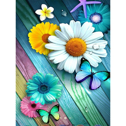 Butterfly - Full Square Drill Diamond Painting 30*40CM