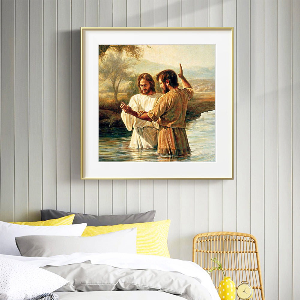 Men - Full Round Drill Diamond Painting 30*30CM