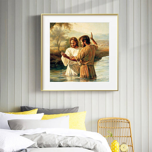 Men - Full Round Drill Diamond Painting 30*30CM