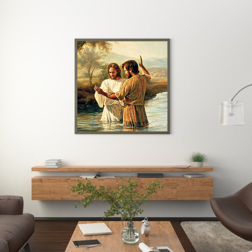 Men - Full Round Drill Diamond Painting 30*30CM