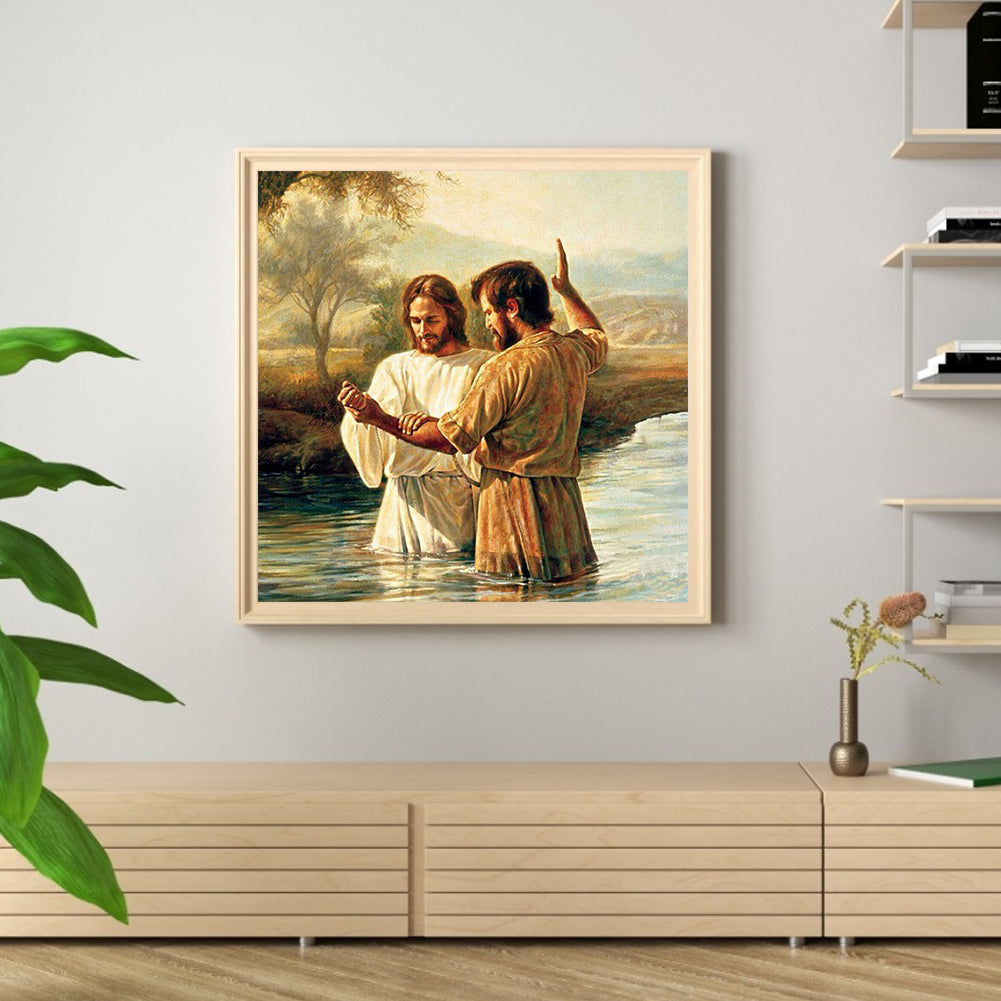 Men - Full Round Drill Diamond Painting 30*30CM