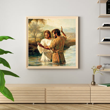 Men - Full Round Drill Diamond Painting 30*30CM