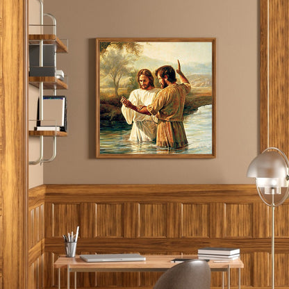 Men - Full Round Drill Diamond Painting 30*30CM