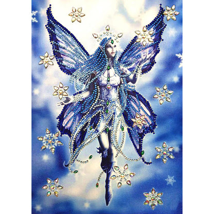 Wing Girl - Special Shaped Drill Diamond Painting 30*40CM