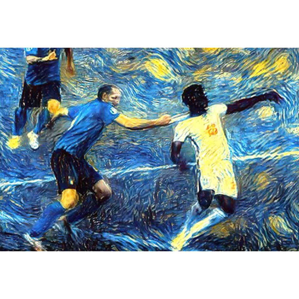 Soccer Players - Full Round Drill Diamond Painting 40*30CM
