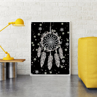 Dream Catcher - Special Shaped Drill Diamond Painting 30*40CM