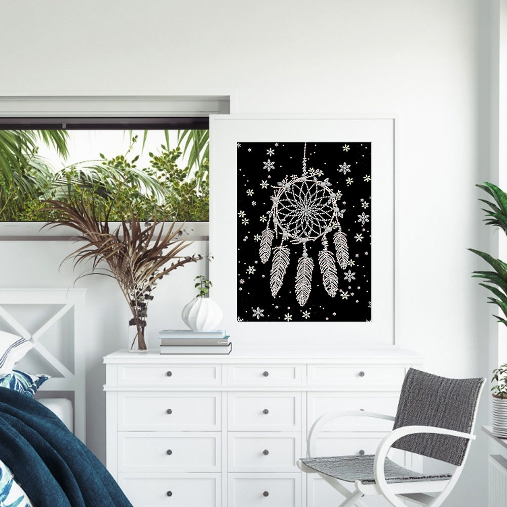 Dream Catcher - Special Shaped Drill Diamond Painting 30*40CM