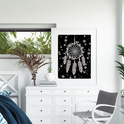 Dream Catcher - Special Shaped Drill Diamond Painting 30*40CM