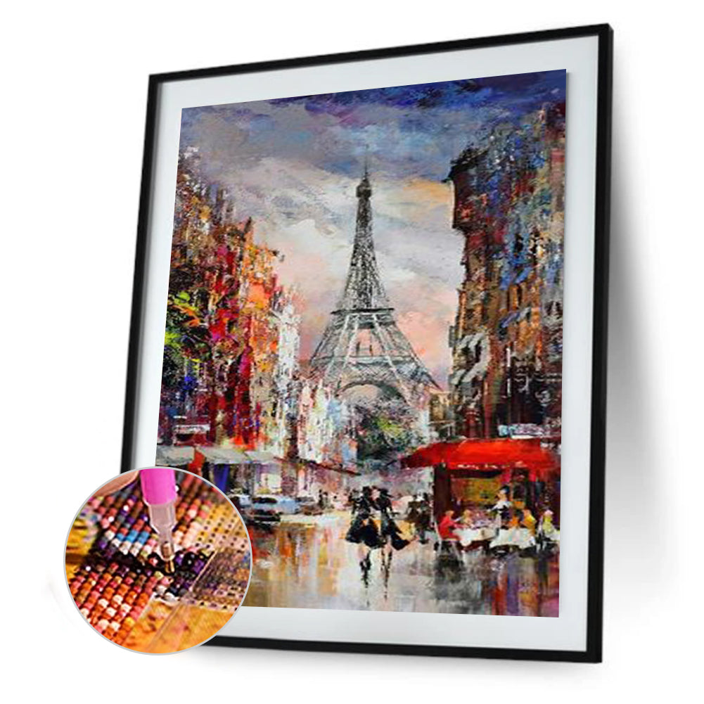 City Landscape - Full Round Drill Diamond Painting 30*40CM