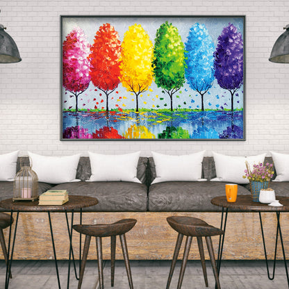 Color Tree - Full Round Drill Diamond Painting 40*30CM