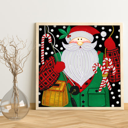 Christmas - Special Shaped Drill Diamond Painting 30*30CM