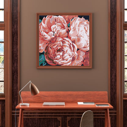 Flower - Full Square Drill Diamond Painting 30*30CM