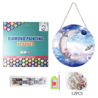 12pcs Special Shaped Diamonds Point Drill Magnetic Sticker Partial Painting