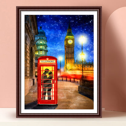 Night View - Full Round Drill Diamond Painting 30*40CM