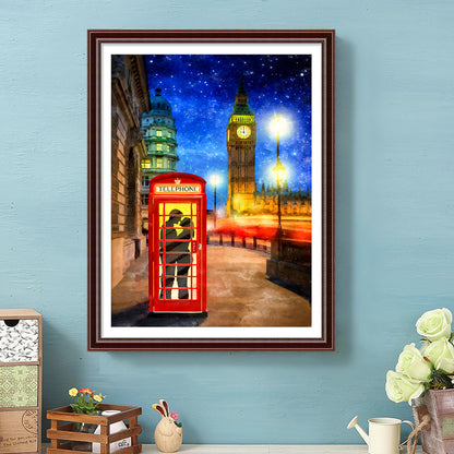 Night View - Full Round Drill Diamond Painting 30*40CM