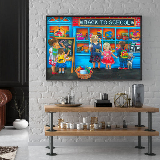 Street View - Full Round Drill Diamond Painting 50*40CM