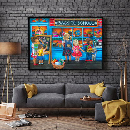 Street View - Full Round Drill Diamond Painting 50*40CM