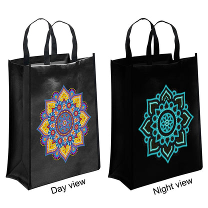 Halloween Iron on Transfer Shoulder Bag Luminous Diamond Painting Kit Bag