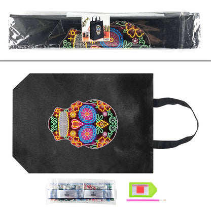 Halloween Iron on Transfer Shoulder Bag Luminous Diamond Painting Kit Bag