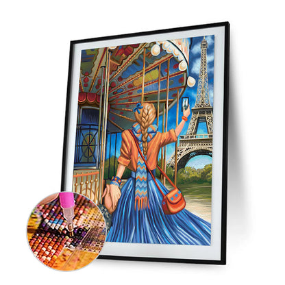 View Beauty - Full Square Drill Diamond Painting 30*40CM