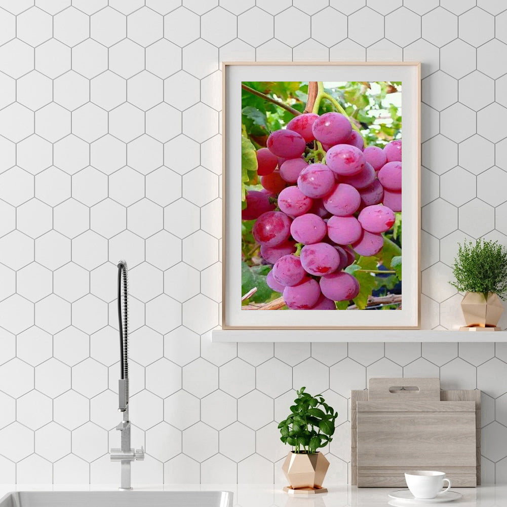 Fruits Stickers - Full Round Drill Diamond Painting 30*40CM