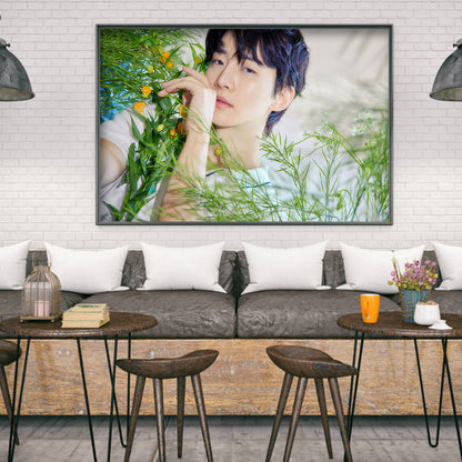 Boy Group - Full Round Drill Diamond Painting 45*30CM