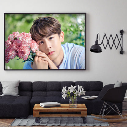 Boy Group - Full Round Drill Diamond Painting 45*30CM