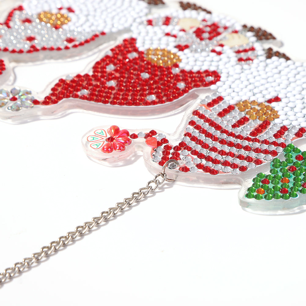 DIY Applique Diamond Christmas Wall Hanging Acrylic Craft Kit Door Pendant