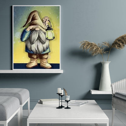 Gnome Goblin - Full Round Drill Diamond Painting 30*40CM