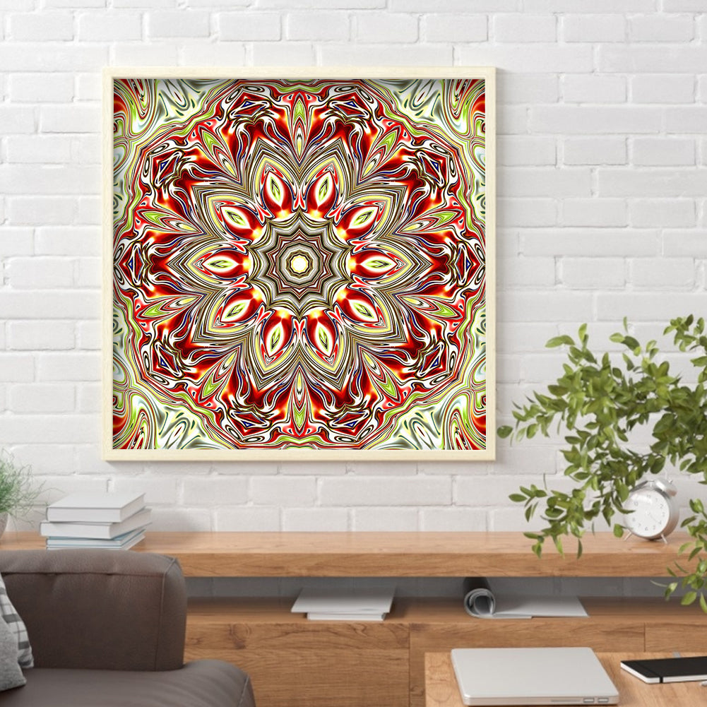 Datura - Full Round Drill Diamond Painting 30*30CM