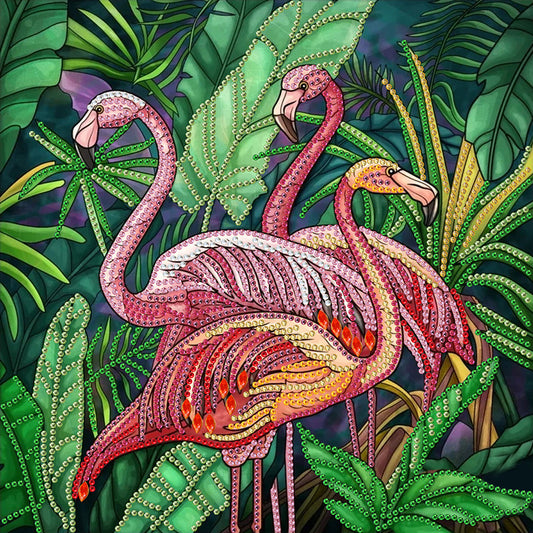 Different Animals - Special Shaped Drill Diamond Painting 30*30CM