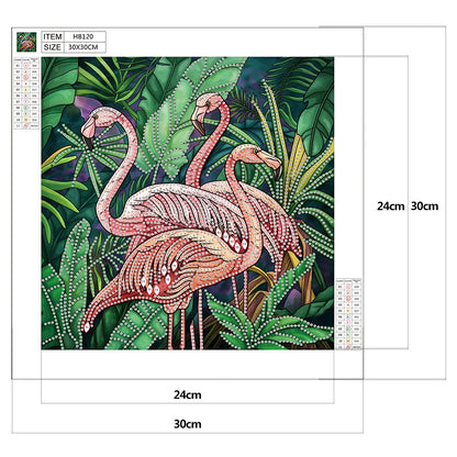 Different Animals - Special Shaped Drill Diamond Painting 30*30CM