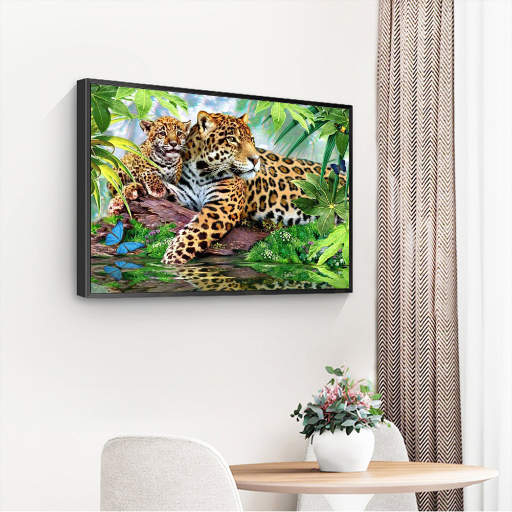 Tiger - Full Square Drill Diamond Painting 40*30CM