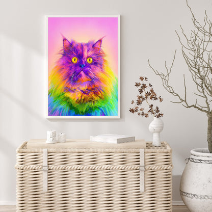 Cat Dog - Full Round Drill Diamond Painting 30*40CM