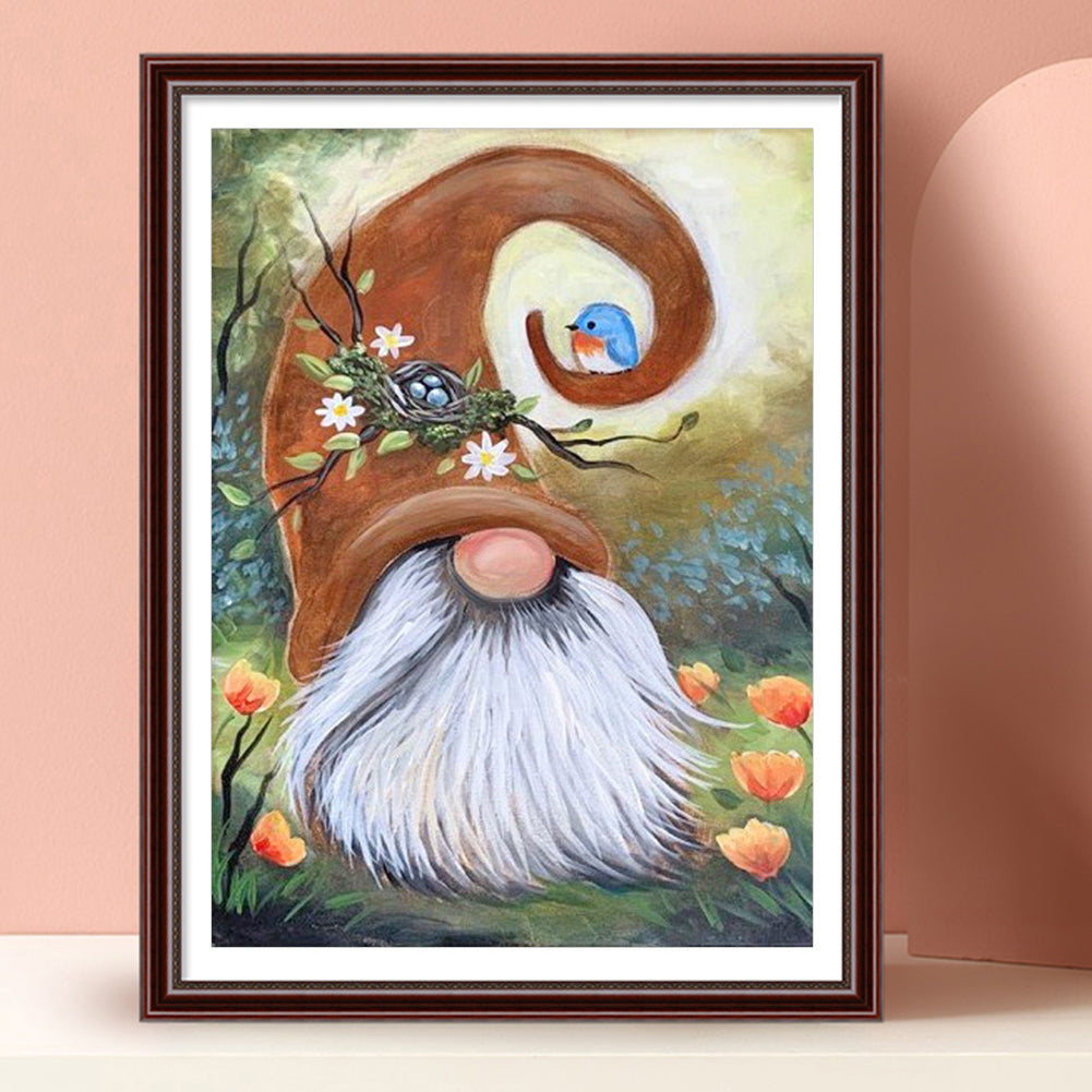 Gnome Goblin - Full Round Drill Diamond Painting 30*40cm