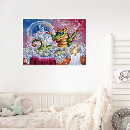 Dragon - Full Round Drill Diamond Painting 50*40CM