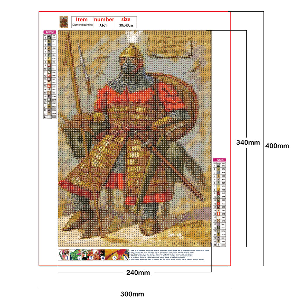 General - Full Round Drill Diamond Painting 30*40CM