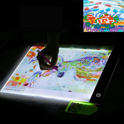 Diamond Painting A4 LED Light Pad LED Drawing Board Copy Board Tools Set