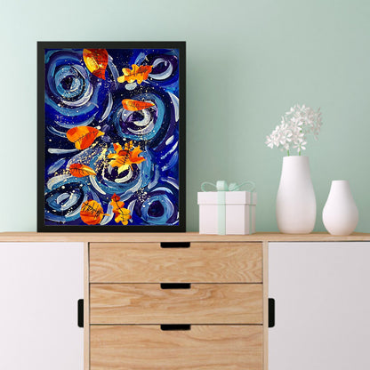 Leaf - Full Round Drill Diamond Painting 30*40CM