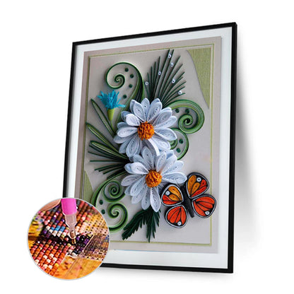 Paper Quilling - Special Shaped Drill Diamond Painting 30*40cm