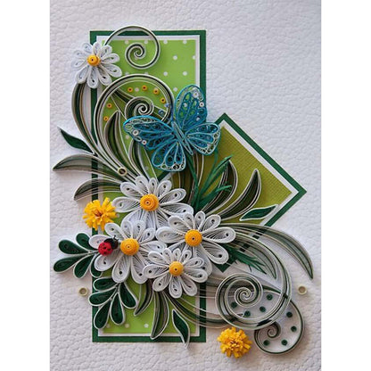 Paper Quilling - Special Shaped Drill Diamond Painting 30*40cm