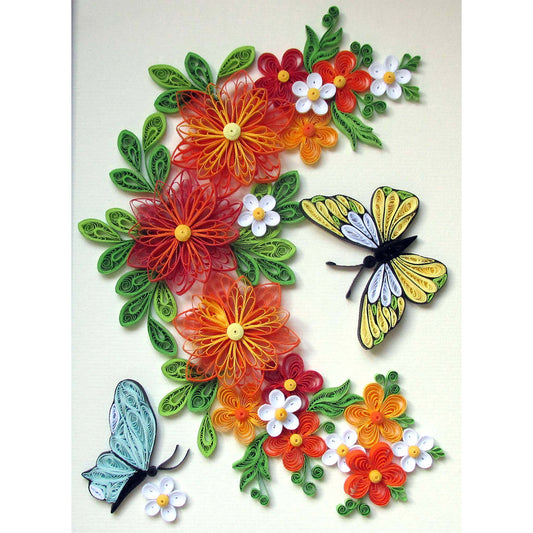 Paper Quilling - Special Shaped Drill Diamond Painting 30*40cm