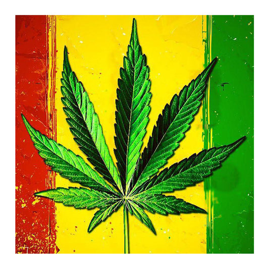 Leaf - Full Round Drill Diamond Painting 30*30CM