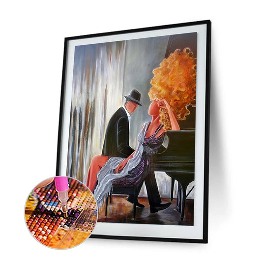 Faceless Woman - Full Round Drill Diamond Painting 30*40CM