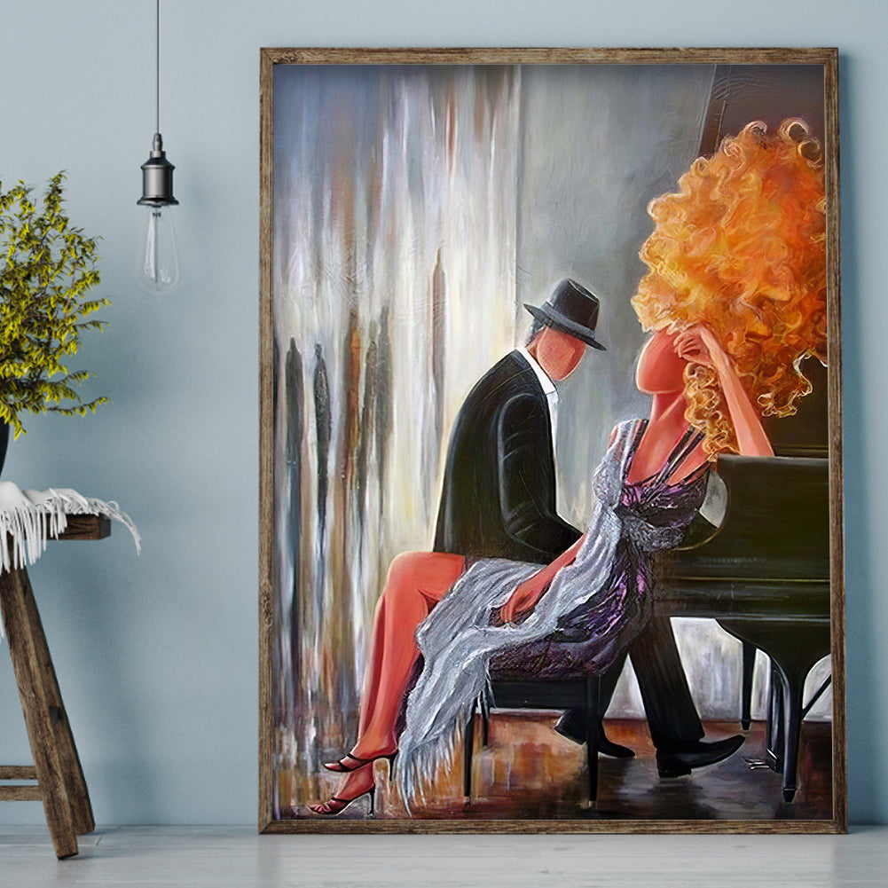 Faceless Woman - Full Round Drill Diamond Painting 30*40CM