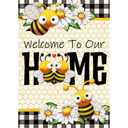 Bee - Full Round Drill Diamond Painting 30*40CM