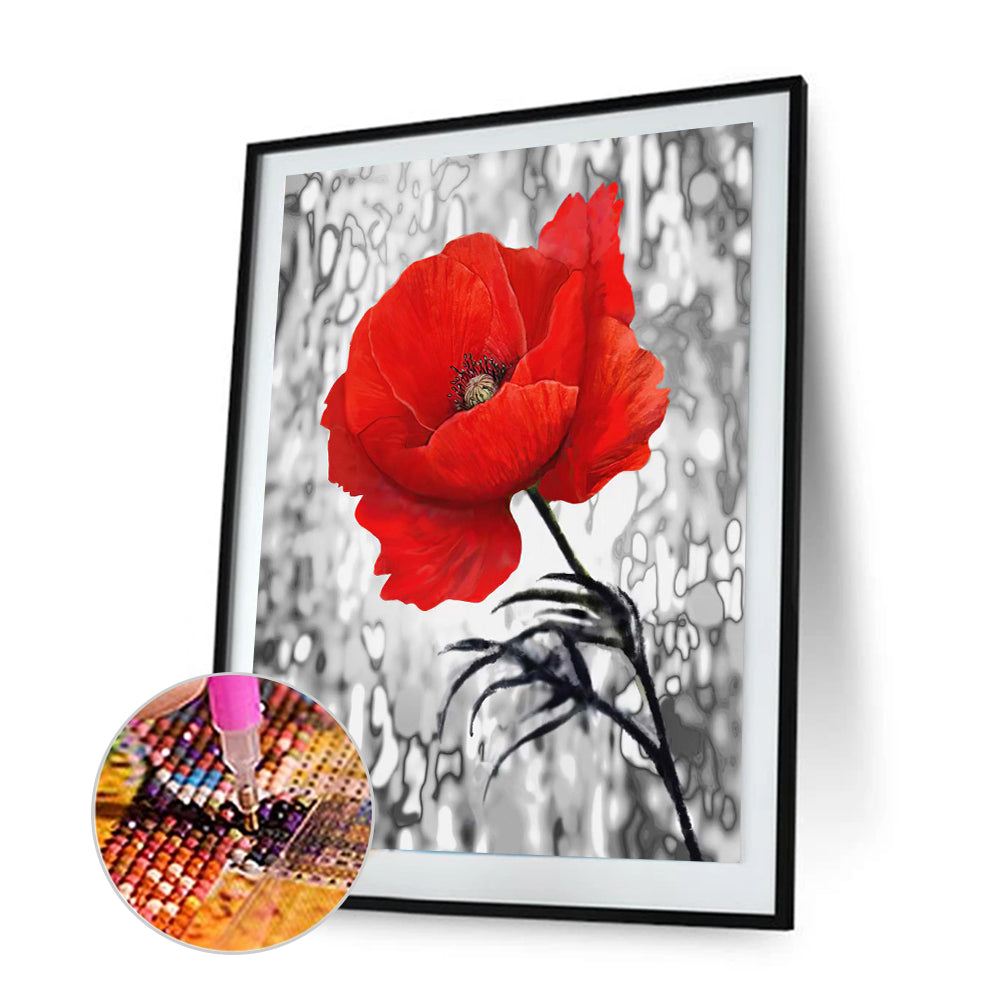 Safflower - Full Round Drill Diamond Painting 30*40CM