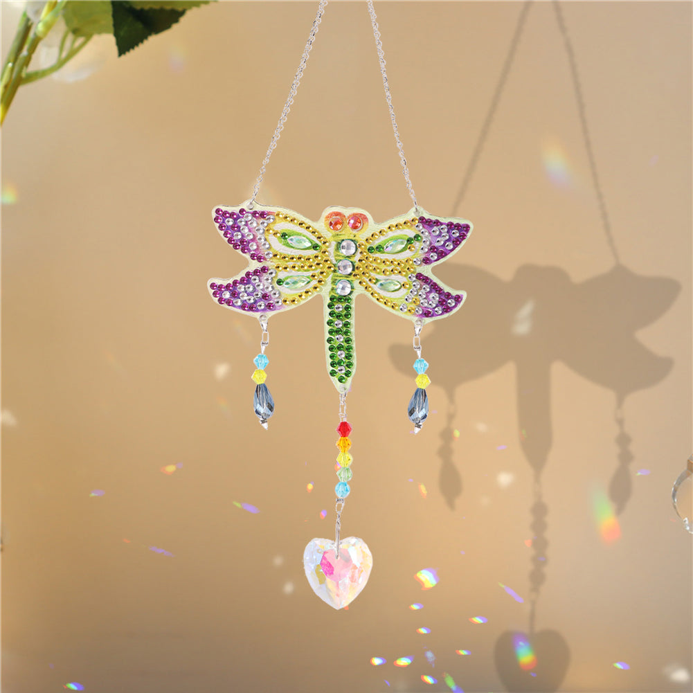 Crystal Diamond Pendant Light Catching Jewelry Wind Chime DIY Ornaments