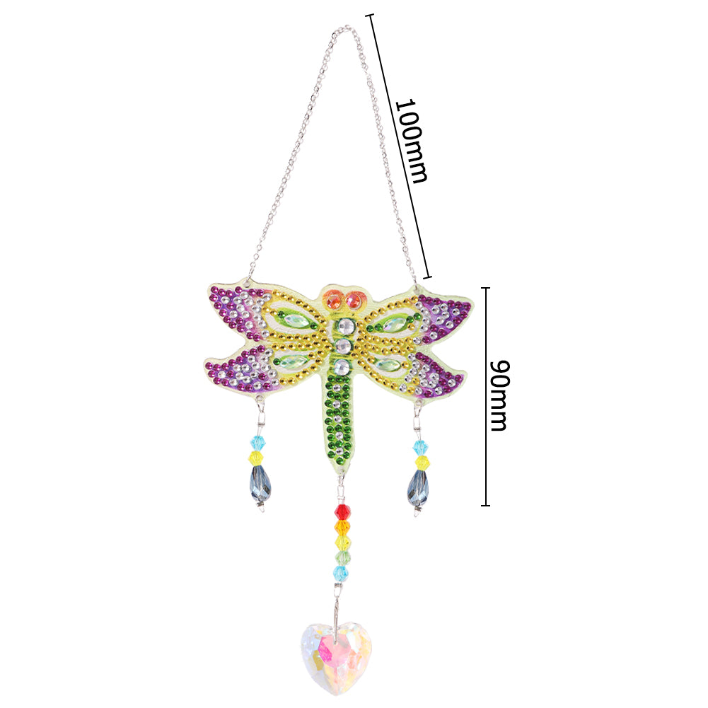 Crystal Diamond Pendant Light Catching Jewelry Wind Chime DIY Ornaments