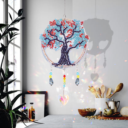 Crystal Diamond Pendant Light Catching Jewelry Wind Chime DIY Ornaments